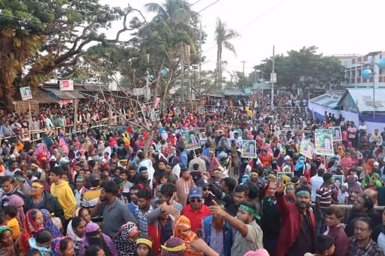 খুলনা-১ আসন বটিয়াঘাটা- দাকোপের মানুষের ভাগ্যের উন্নয়নে নিজেকে সমর্পণ করতে এসেছি জনসভা ও দোয়া অনুষ্ঠানের বক্তব্যে জিয়াউর রহমান পাপুল