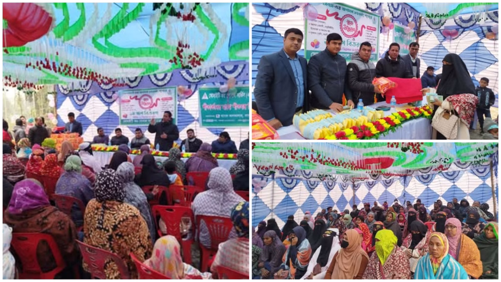 পঞ্চগড়ে এসএসএস-এর ৮৫৩তম শাখার উদ্বোধন ও কম্বল বিতরণ