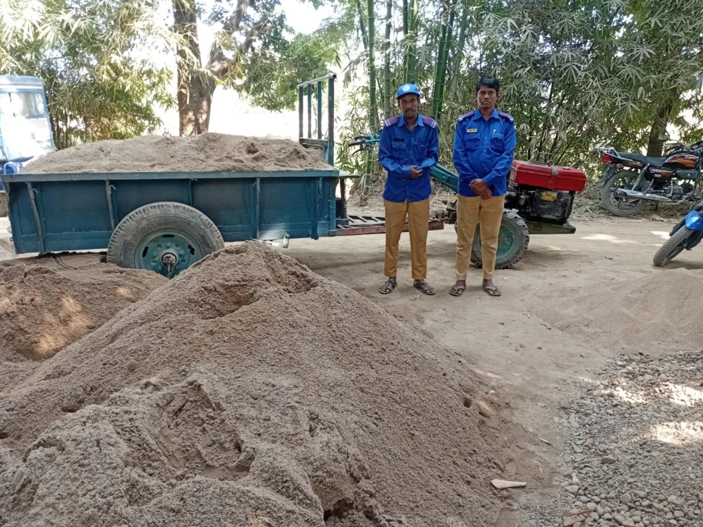 দীর্ঘদিনের অবৈধ বালু ব্যবসায়ে হানা, বিশ্বম্ভরপুরে ভ্রাম্যমাণ আদালতের কঠোর অভিযান